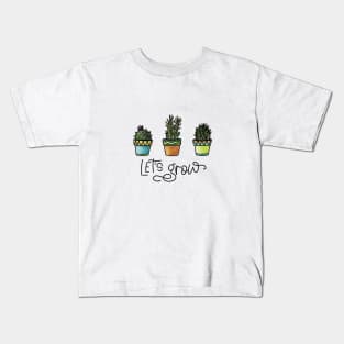 Cactus - Let's Grow Kids T-Shirt